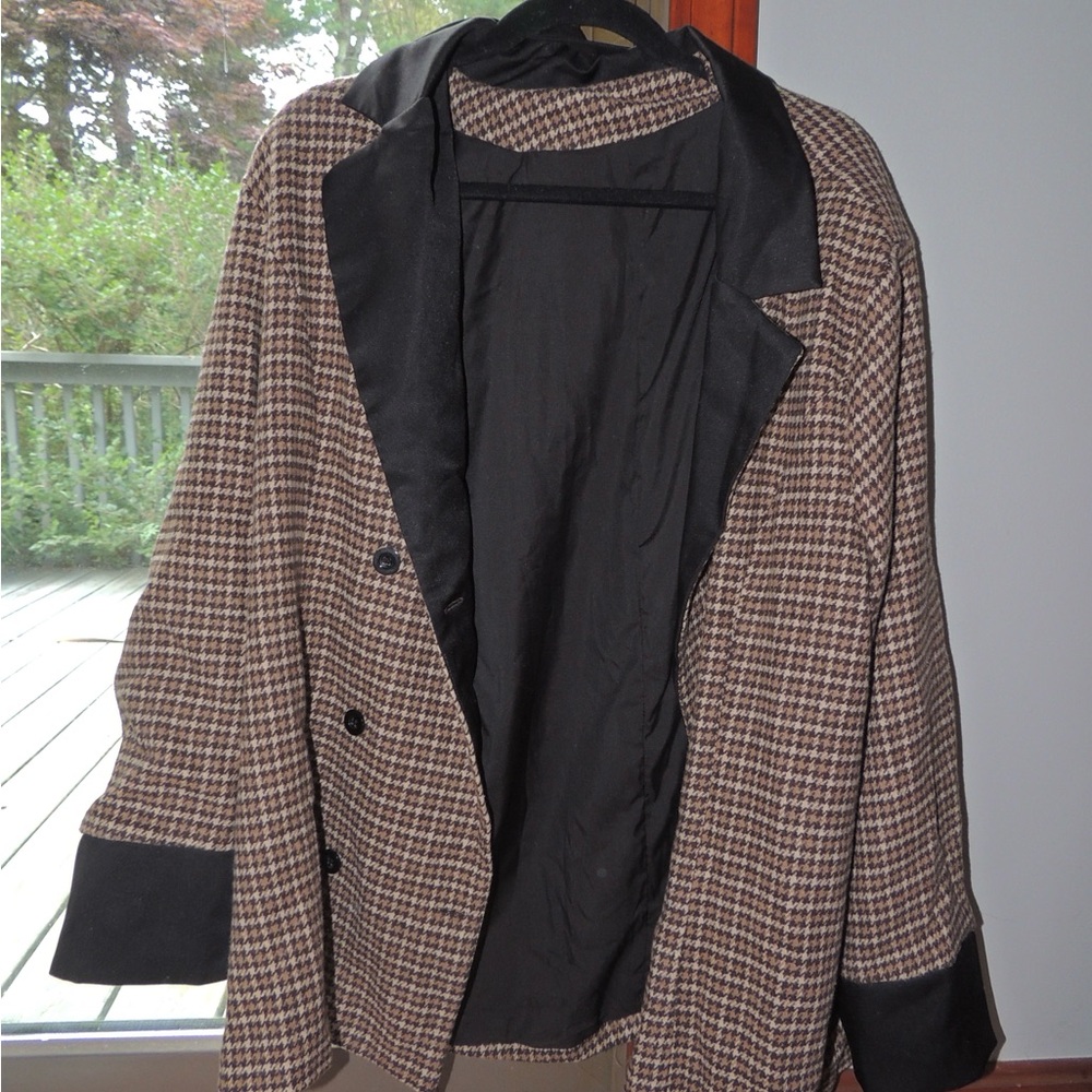 Shein Plaid Jacket - Picture 1 of 3